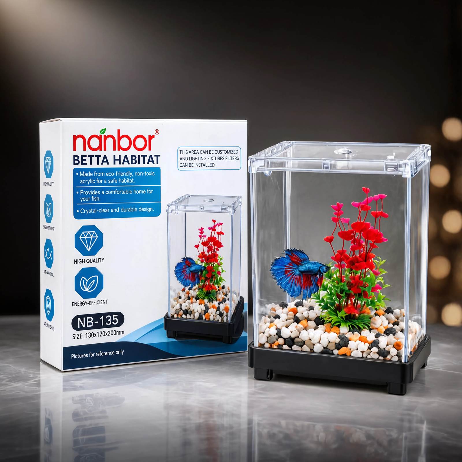Nanbor Betta Habitat _ Premium BG